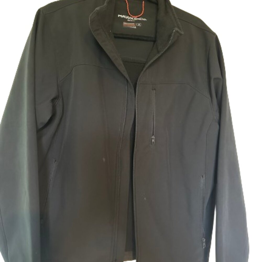Sleek Black Soft-Shell Jacket - image 1